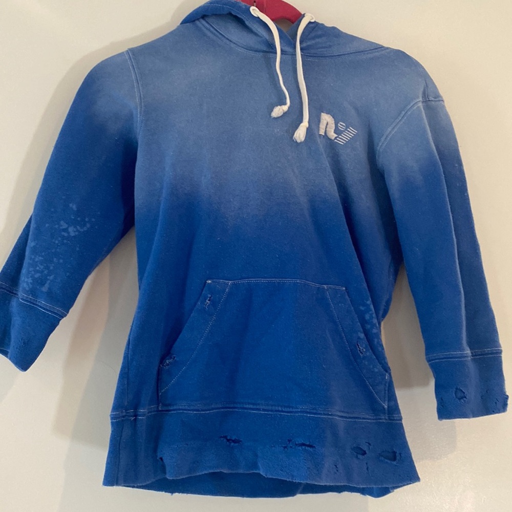 Vintage rebel yell distressed hoodie